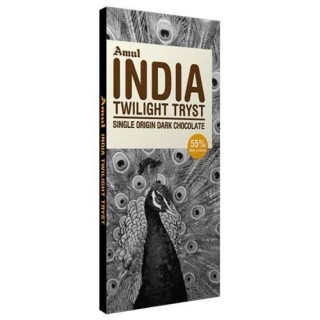 AMUL INDIA TWILIGHT TRYST DARK CHOCOLATE RS.160/-