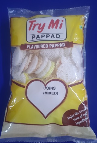 TRY MI COINS MIXED PAPPADS 200 GM