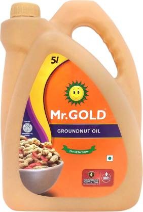 MR GOLD GROUNDNUT OIL 5 LTR 