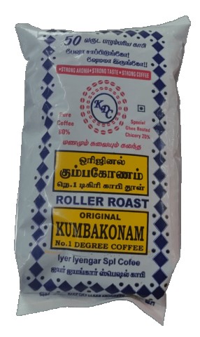 KUMBAKONAM NO 1 DEGREE COFFEE 80% 250 GM