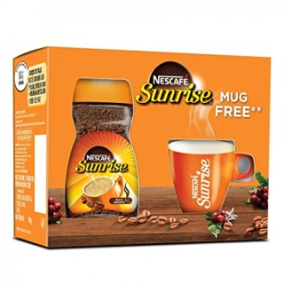 SUNRISE COFFEE 200 GM MUG PACK