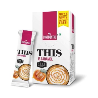 CONTINENTAL THIS IS CARAMEL COFFEE  PER PCS 22 GM