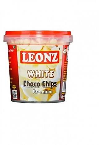 LEONZ WHITE CHOCO CHIPS 100 GM