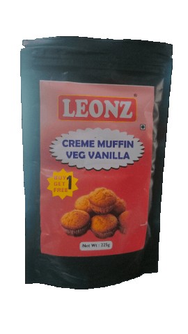 LEONZ CREME MUFFIN VEG VANILLA 225 GM