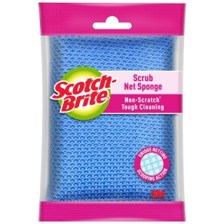 SCOTCH BRITE SCRUB NET SPONGE 1 PC