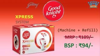 GOOD KNIGHT- XPRESS MACHINE + REFILL