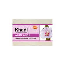 KHADI WHITE MUSK SOAP 125 GM