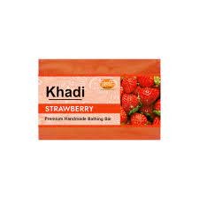 KHADI STRAWBERRY SOAP 125 GM
