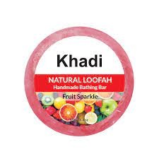 KHADI NATURAL LOOFAH FRUIT SPARKLE 125 GM