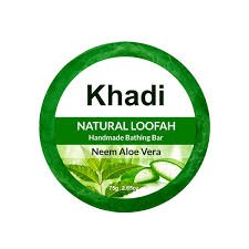 KHADI NATURAL LOOFAH NEEM & ALOE VERA 125 GM