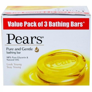 PEARS PURE AND GENTLE SOAP 375 GM X 2