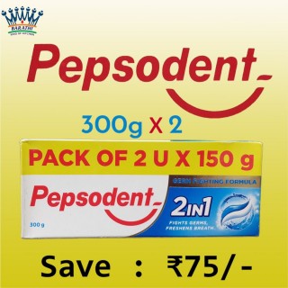 PEPSODENT 2 IN 1 300 GM X 2