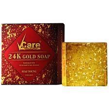 V CARE 24K GOLD SOAP 100 GM