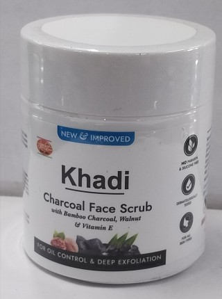 KHADI CHARCOAL FACE SCRUB 100 GM