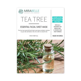 MIRABELLE TEA TREE FACIAL SHEET MASK 