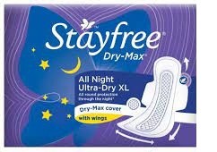 STAYFREE ALL NIGHT ULTRA DRY XL 7 PADS
