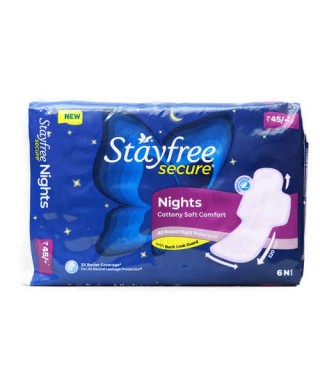 STAYFREE SECURE NIGHTS 6 PADS