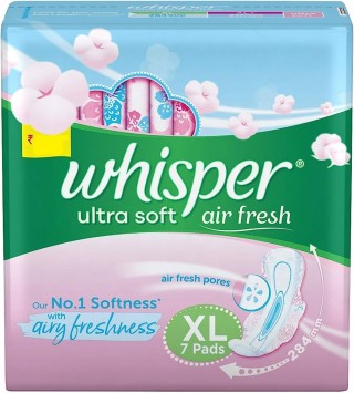 WHISPER ULTRA SOFT XL 7 PADS