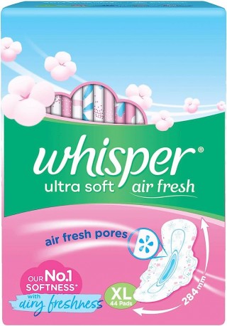 WHISPER ULTRA SOFT XL 44 PADS