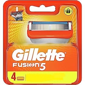 GILLETTE FUSION 5 BLADE 4  PACK