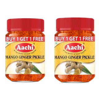 AACHI MANGO GINGER PICKLE 200 G ( 1 + 1 ) OFF