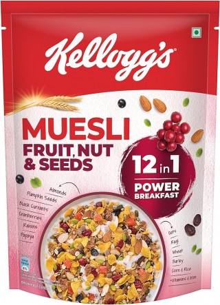 KELLOGGS MUESLI FRUIT NUT & SEEDS 240 GM