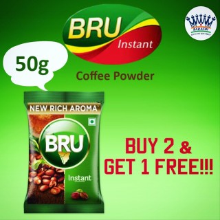 BRU INSTANT COFFEE 50 GM (POUCH)