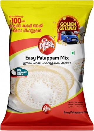 DOUBLE HORSE EASY PALAPPAM MIX 500 GM