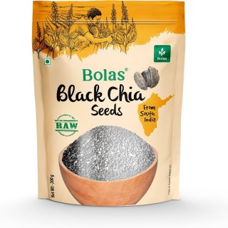 BOLAS BLACK CHIA SEEDS 200 GM